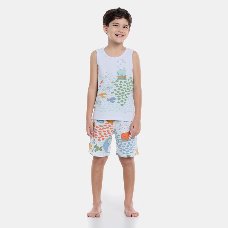 Pijama regata e short