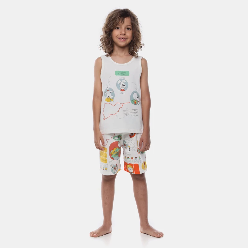 Pijama Regata e Bermuda