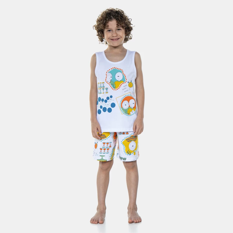 Pijama Regata e Bermuda