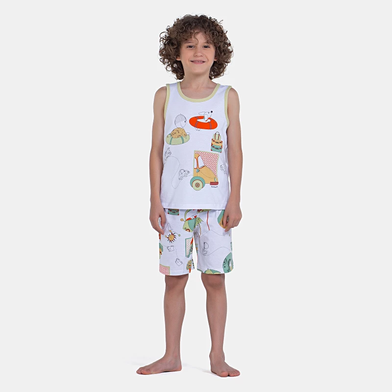 Pijama Regata e Bermuda