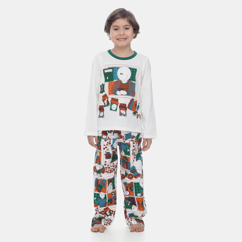 Pijama Manga Longa e Calça