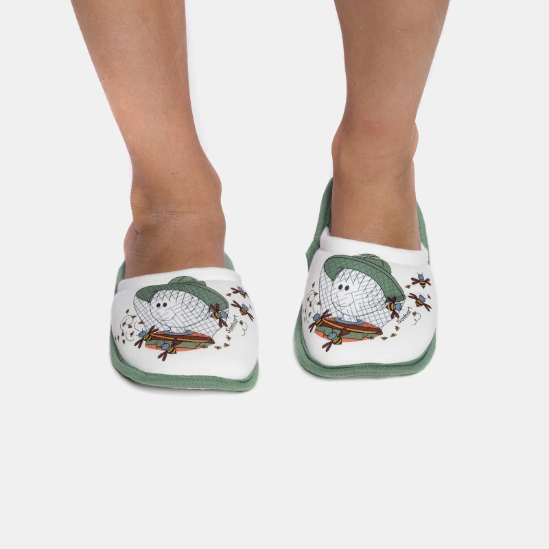 PANTUFA FECHADA INFANTIL - 5 A 12 ANOS    