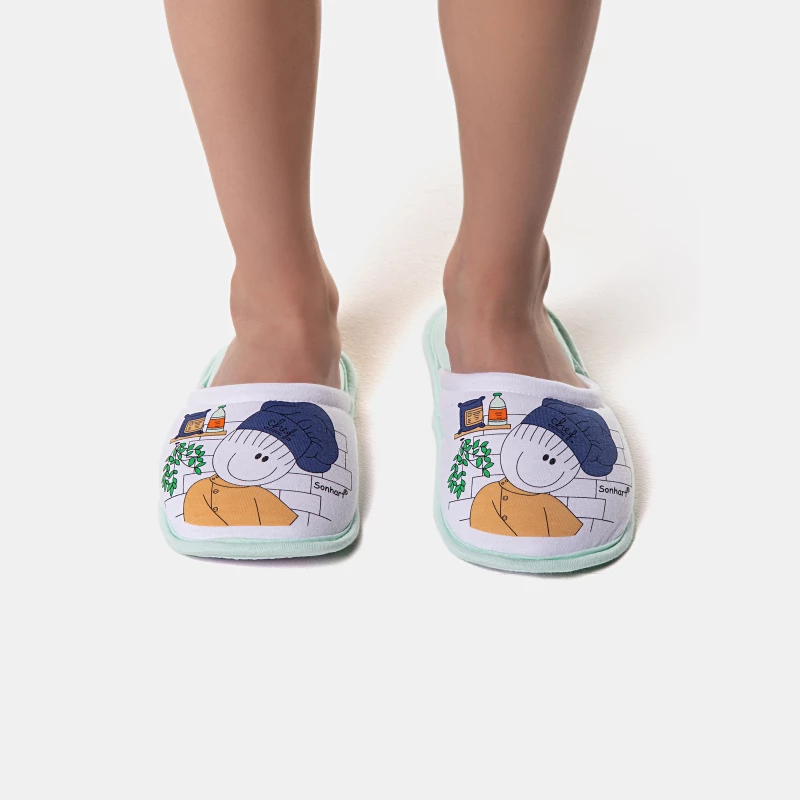 Pantufa fechada infantil - 5 a 12 anos 