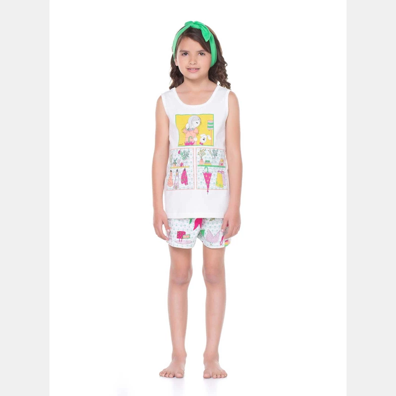 Pijama regata e short