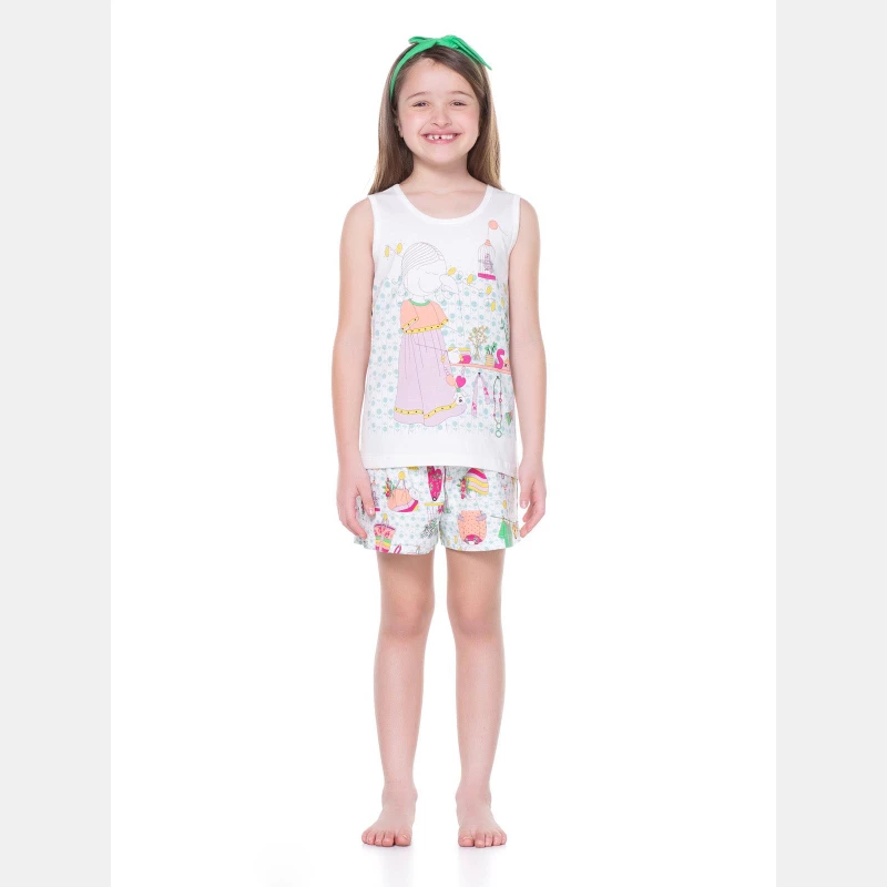 Pijama regata e short     