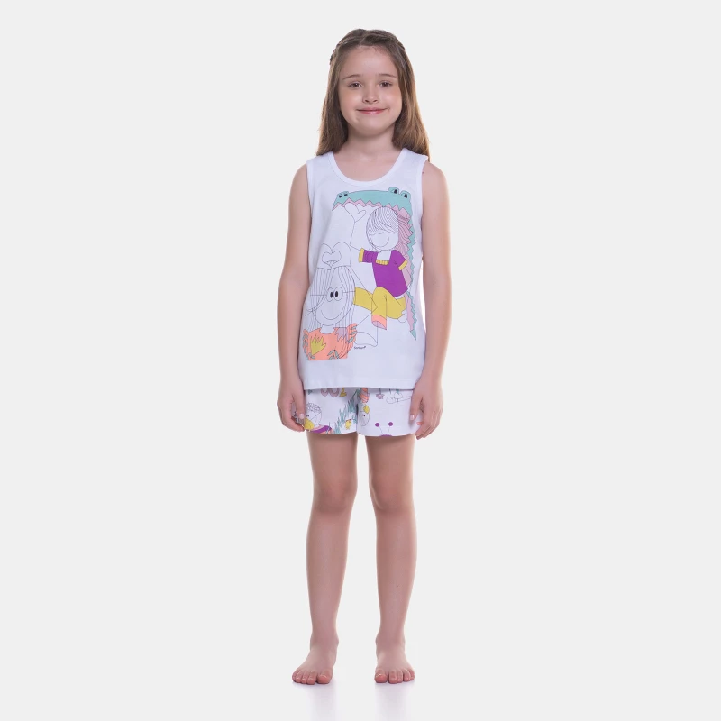 Pijama regata e short