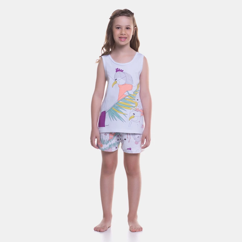 Pijama regata e short