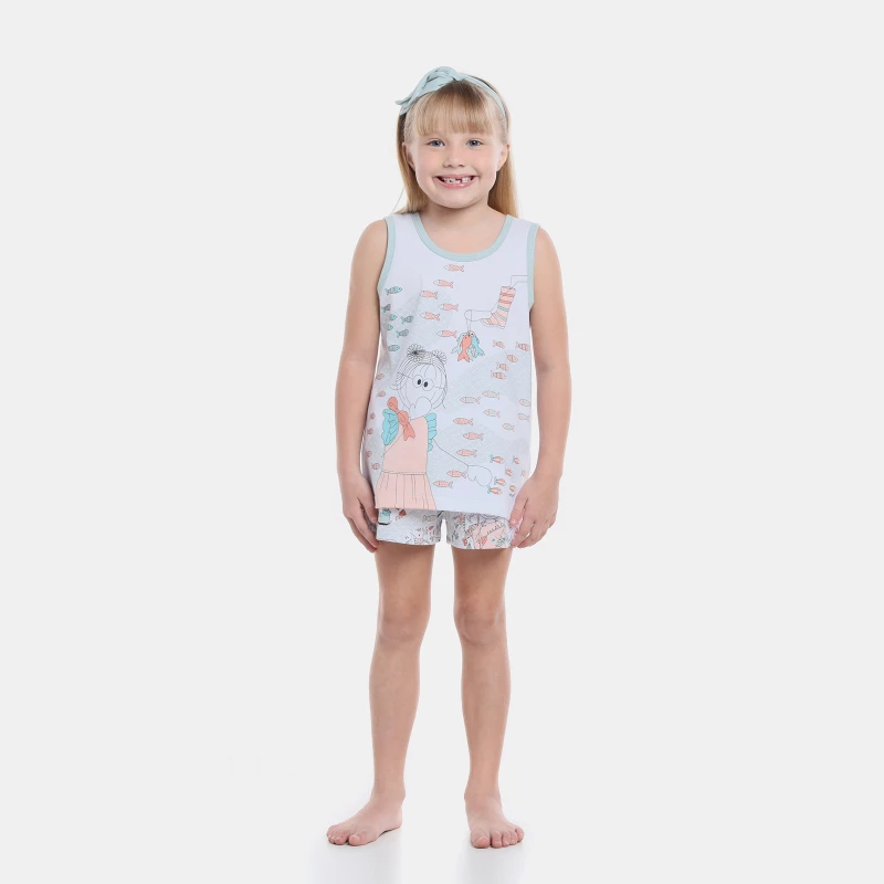 Pijama regata e short       