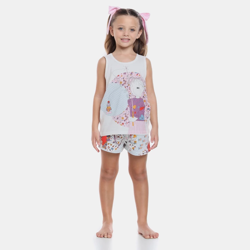 Pijama regata e short      