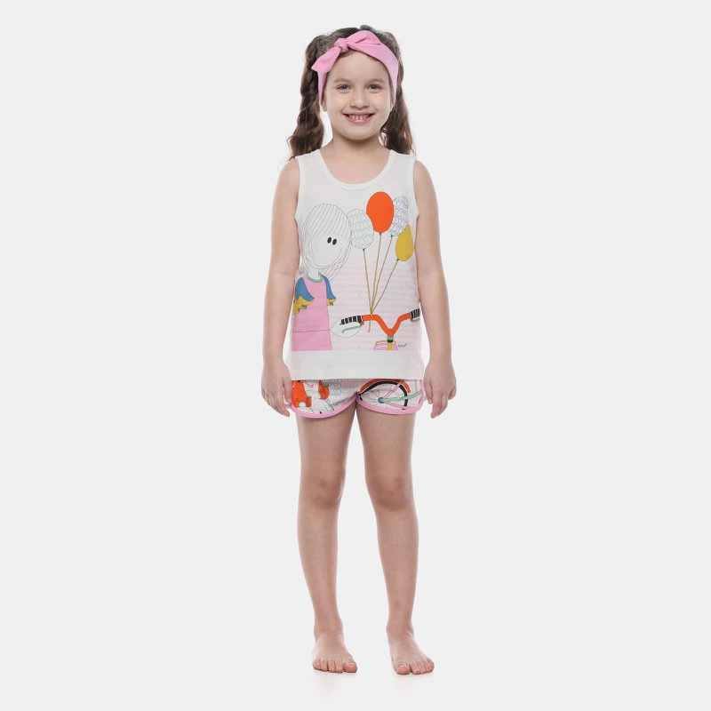 Pijama Regata e Short     