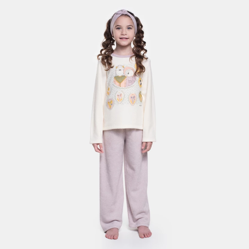 Pijama Manga Longa e Calça