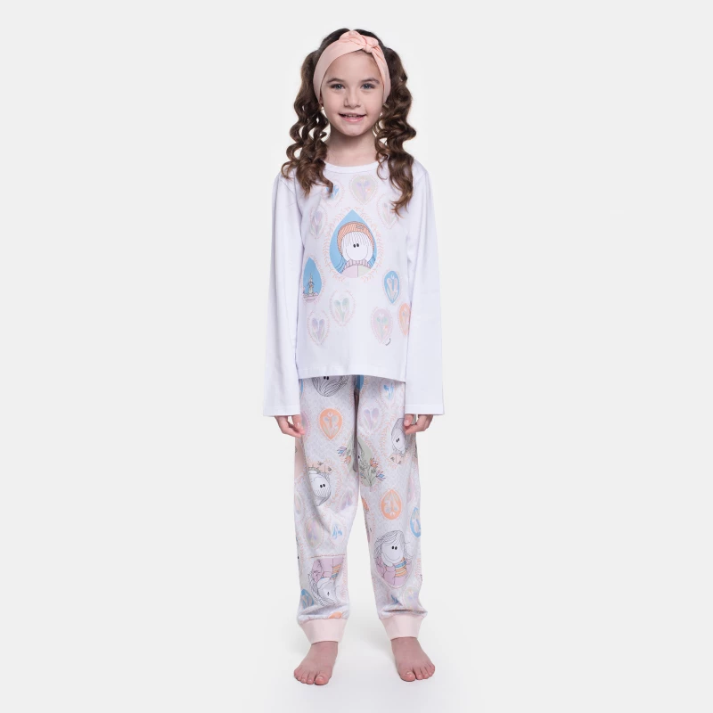 Pijama Manga Longa e Calça