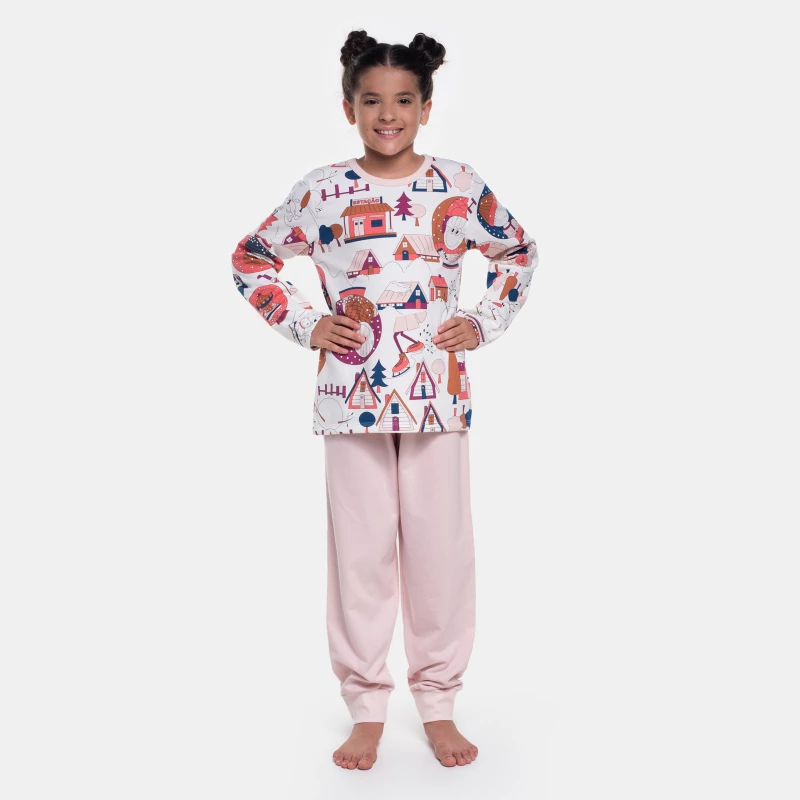 Pijama Manga Longa e Calça