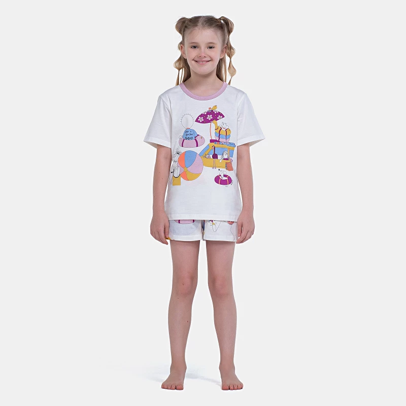 Pijama Manga Curta e Short