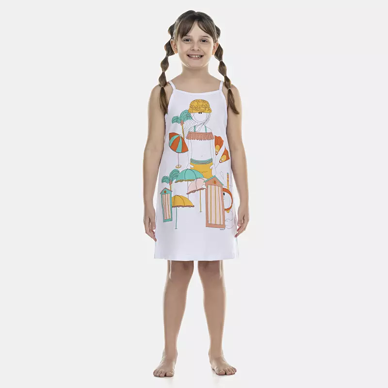 Camisola Feminina Kids Alça