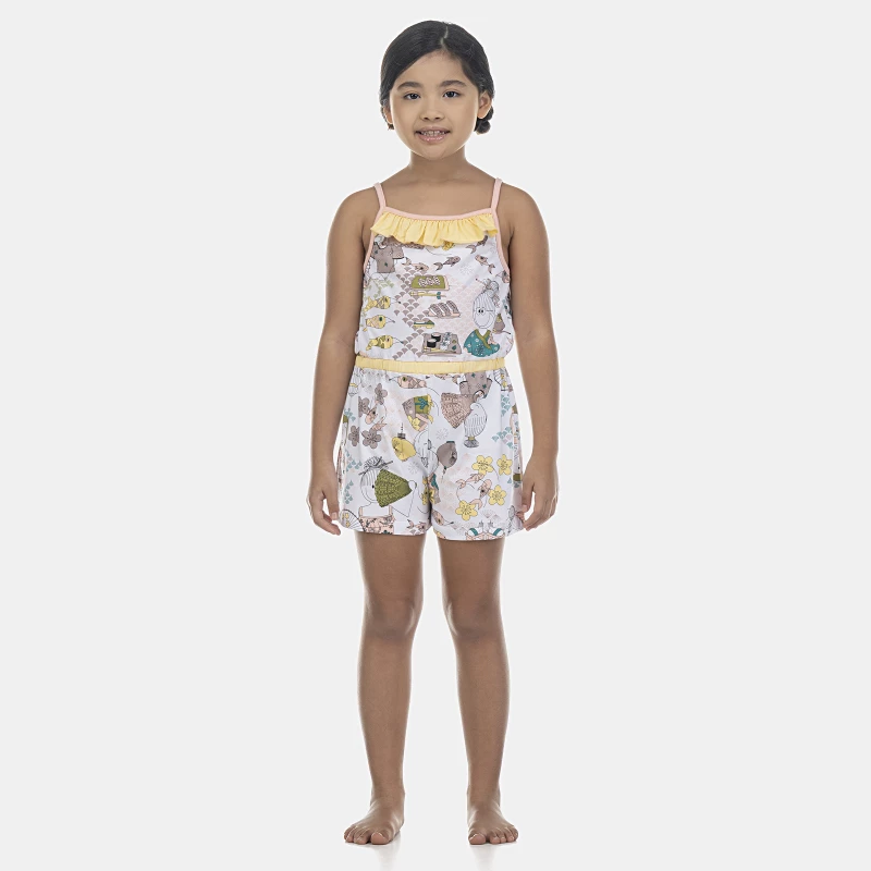 Macacão Feminino Kids Alça