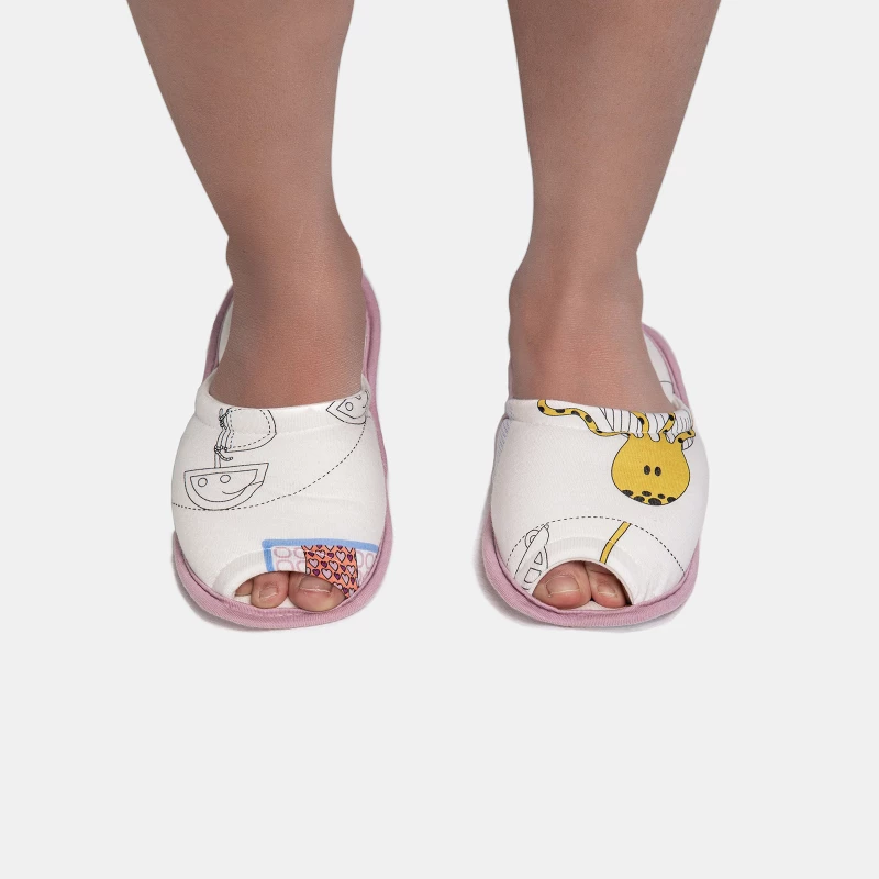 Pantufa Com Abertura