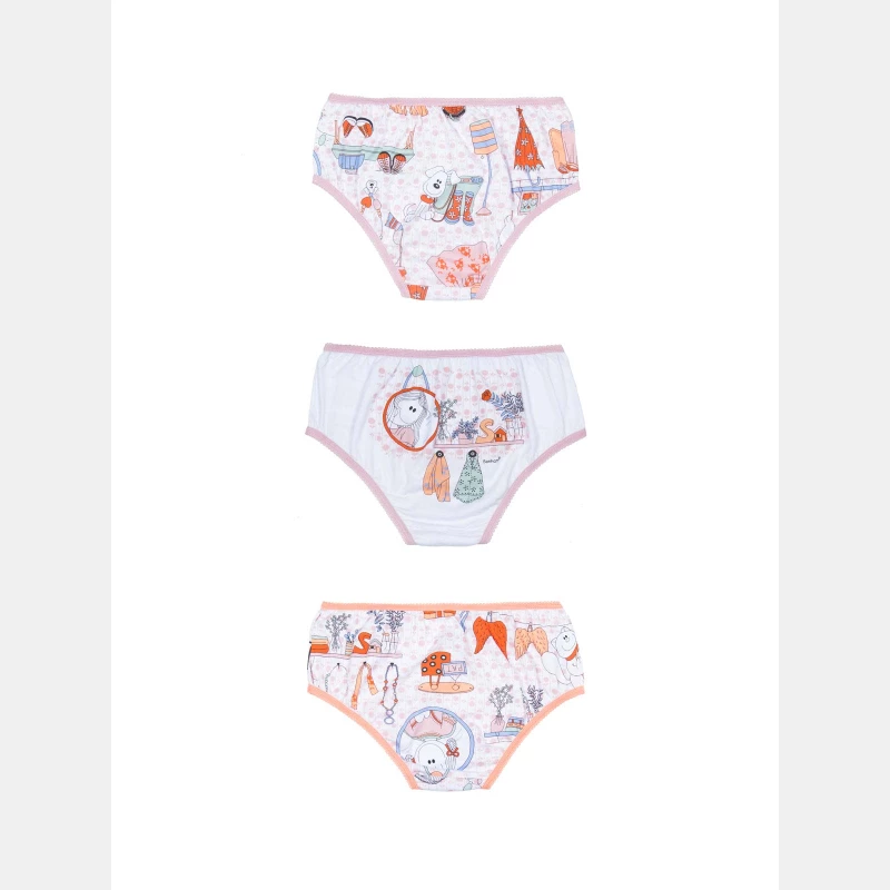 Kit Calcinha Feminino Kids