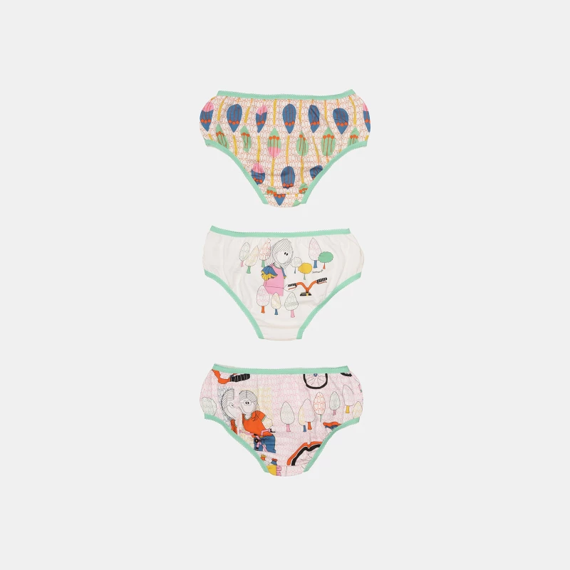 Kit Calcinha Feminino Kids