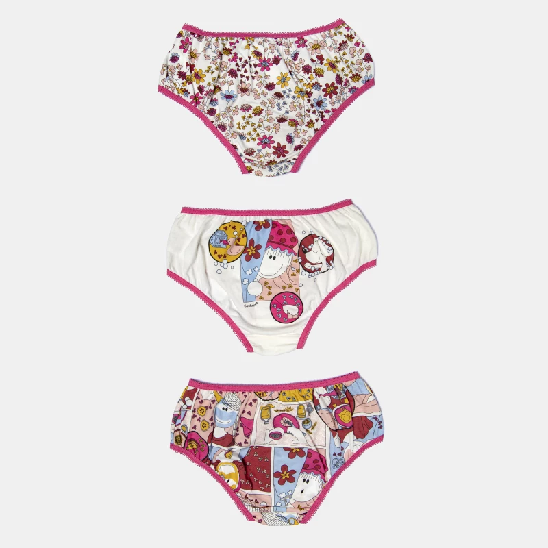 Kit Calcinha Feminino Kids