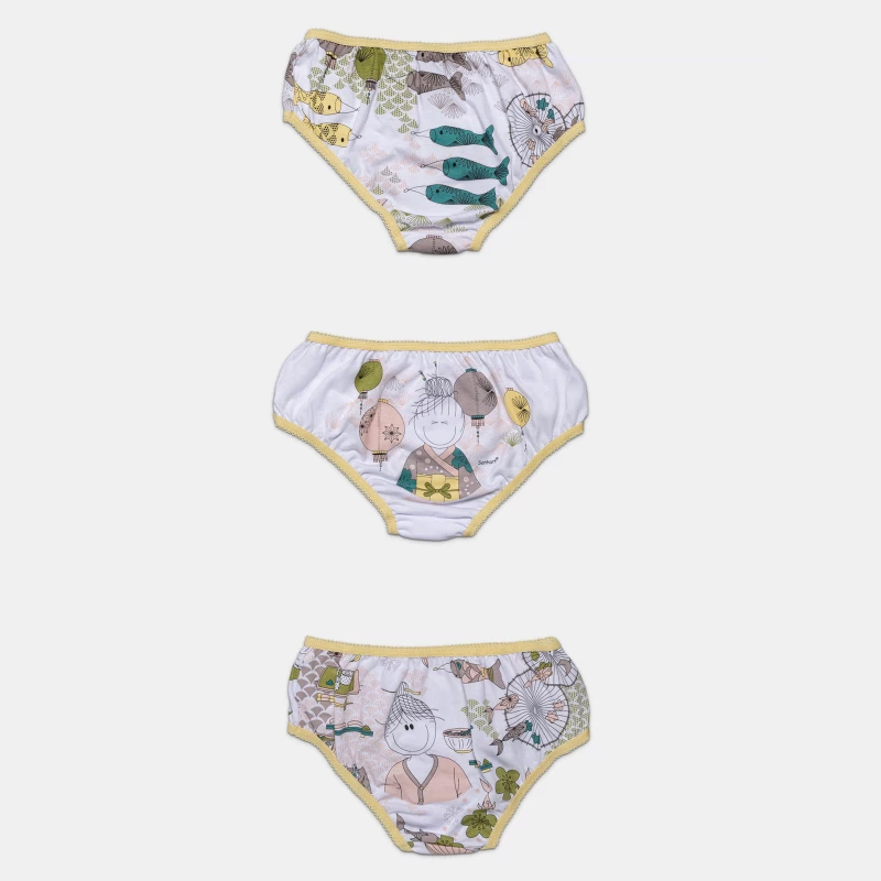 Kit Calcinha Kids