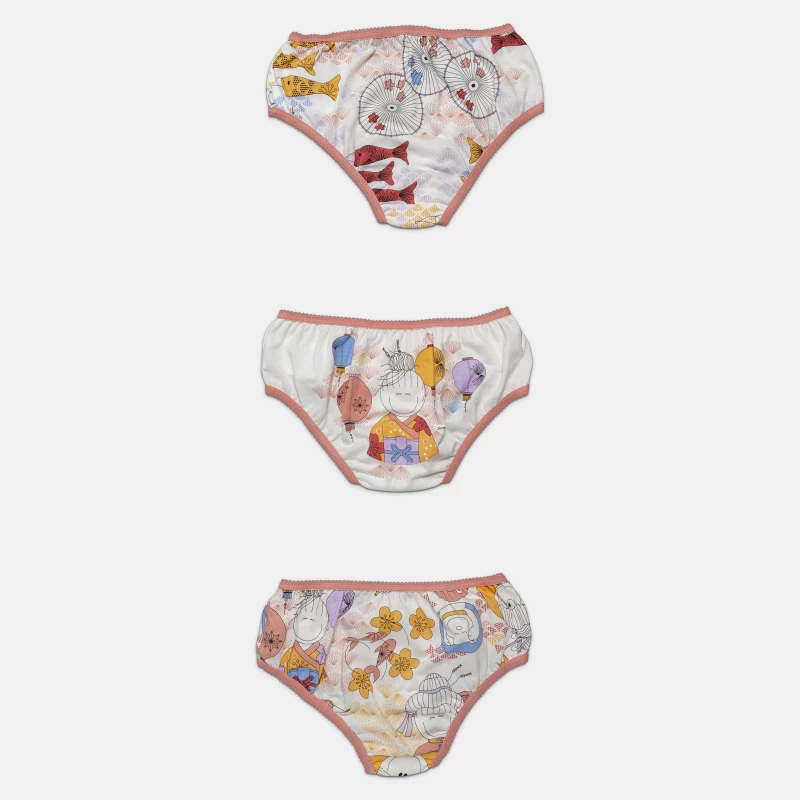 Kit Calcinha Kids