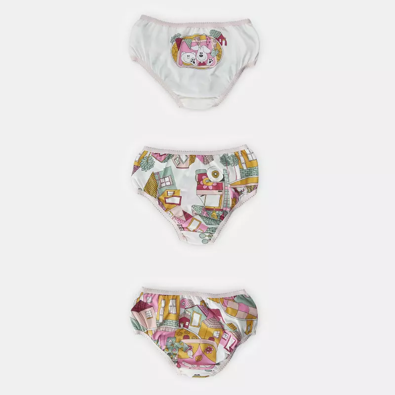 Kit Calcinha Feminino Kids