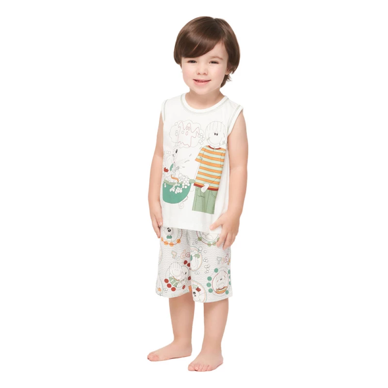 Pijama regata machão e bermuda
