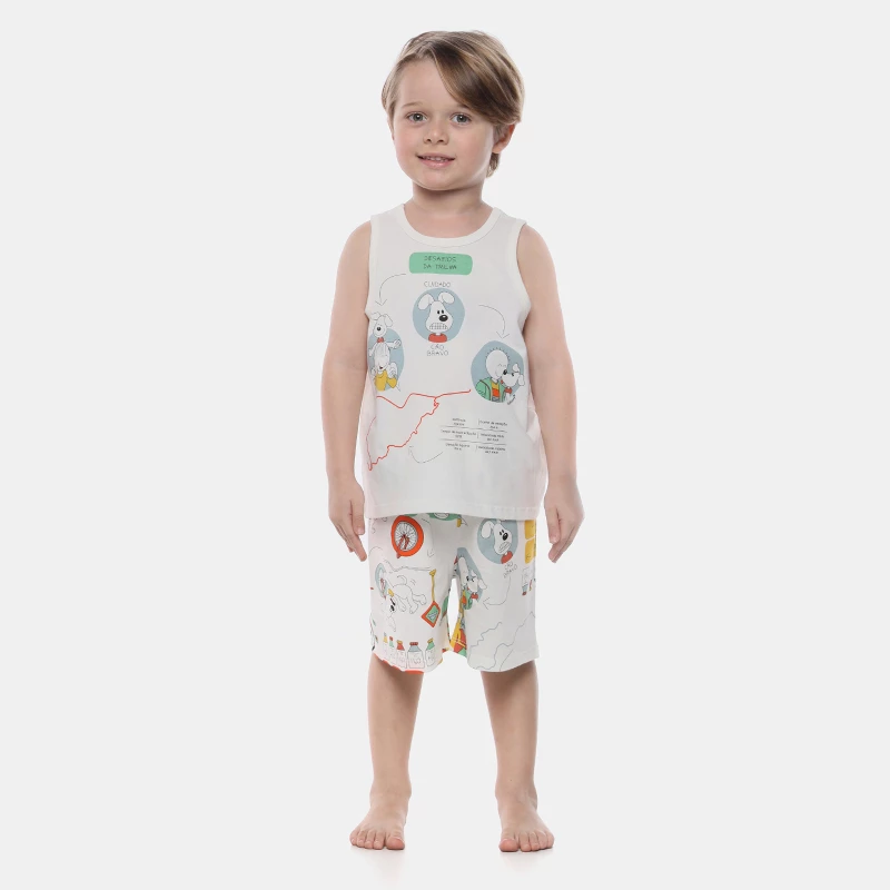 Pijama Regata e Bermuda