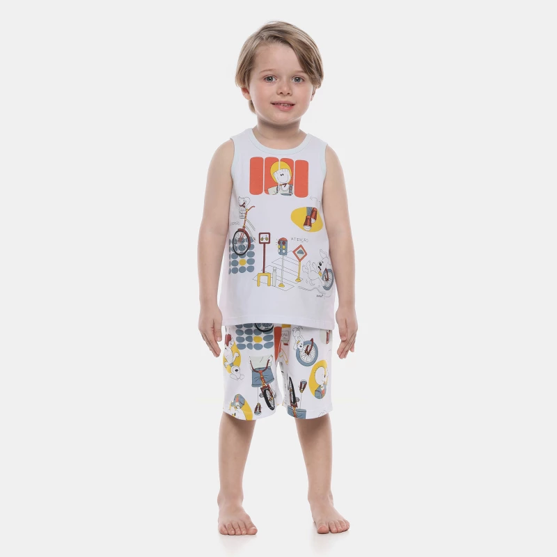 Pijama Regata e Bermuda
