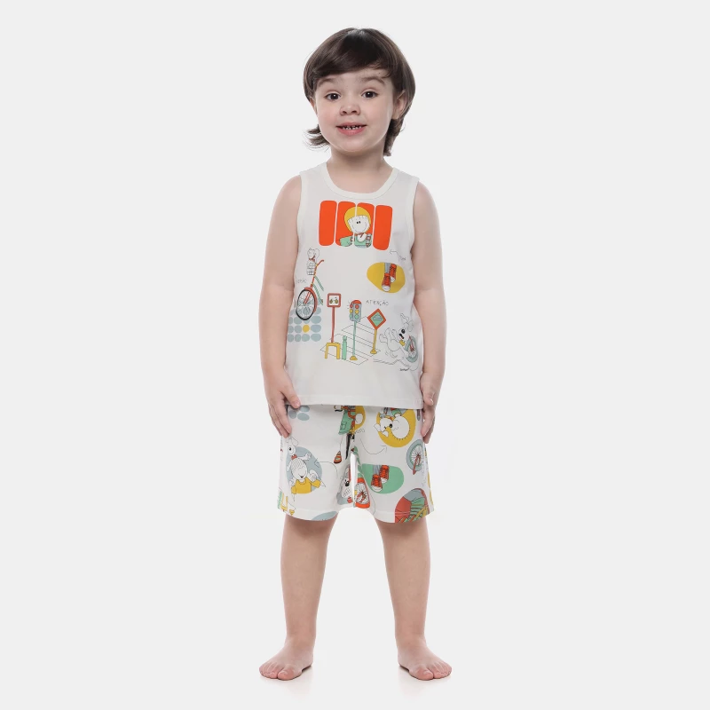 Pijama Regata e Bermuda   