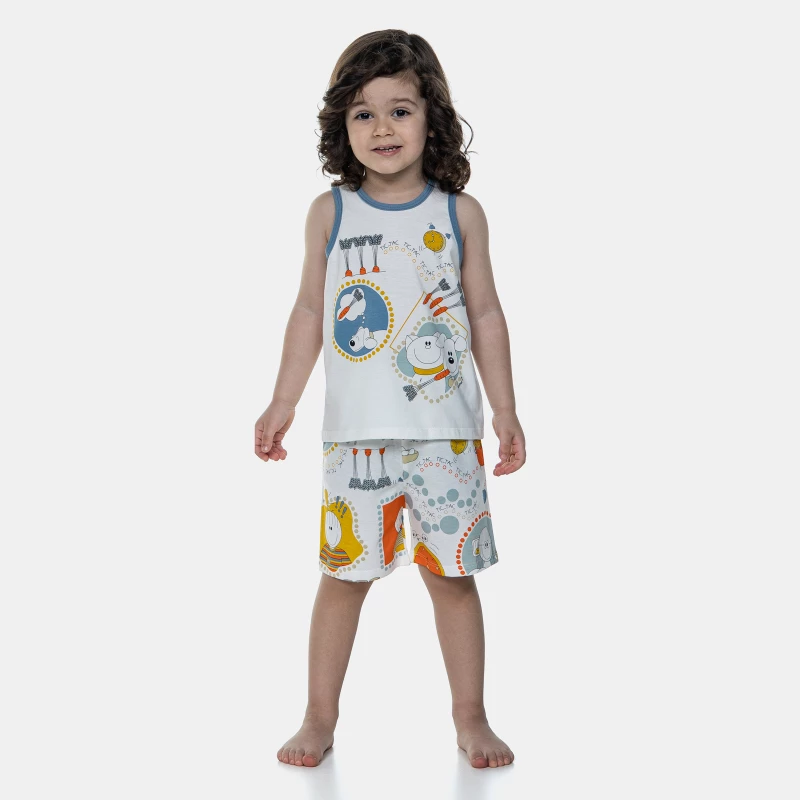 Pijama Regata e Bermuda