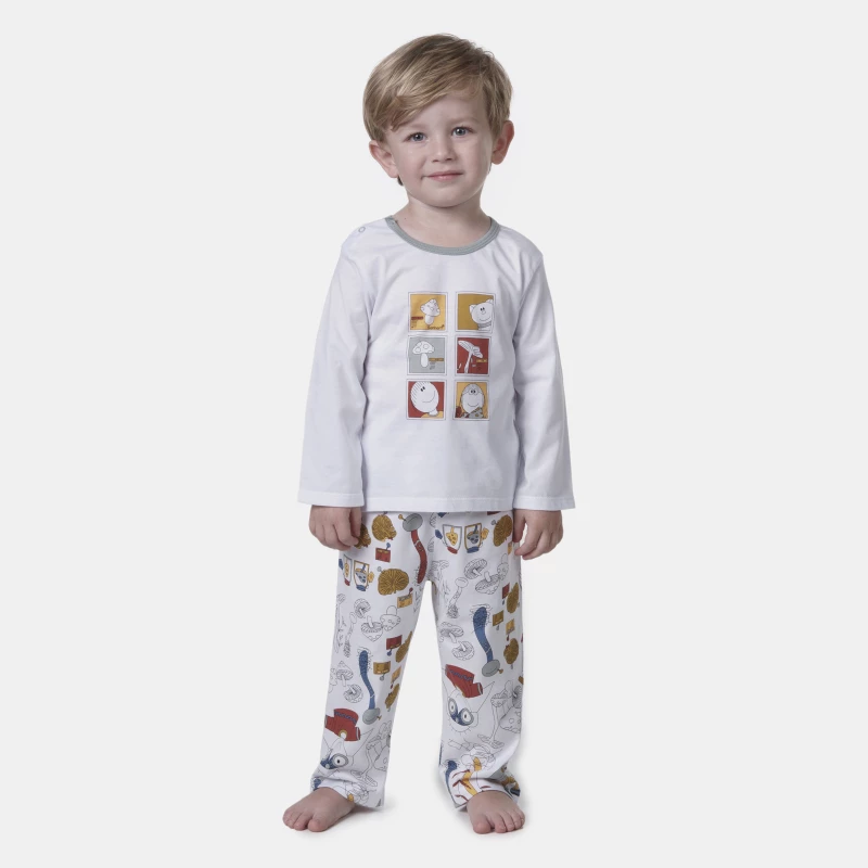 Pijama manga longa e calça