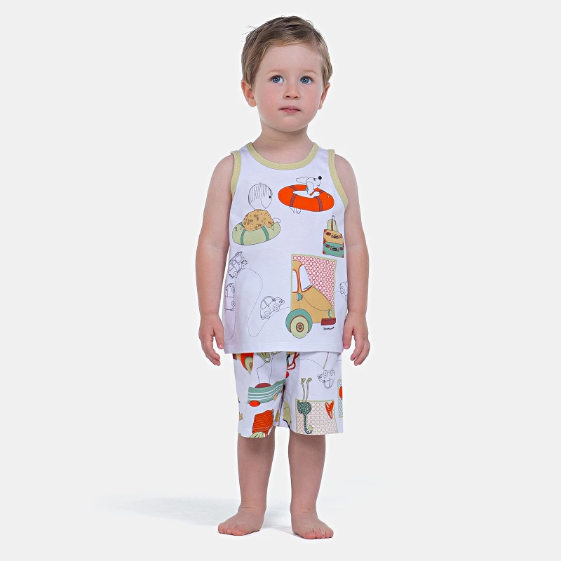 Pijama Regata e Bermuda