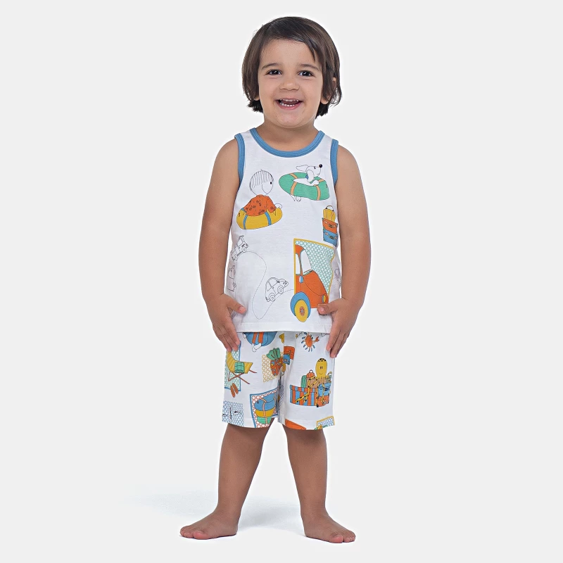 Pijama Regata e Bermuda
