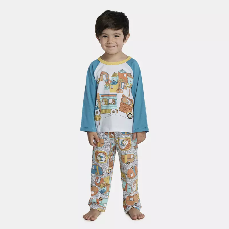 Pijama Masculino Baby Manga Longa e Calça
