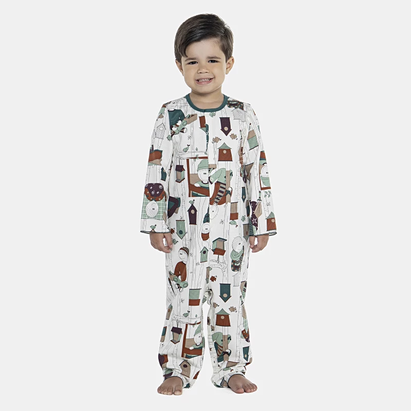 Macacão Masculino Baby Manga Longa Moletinho
