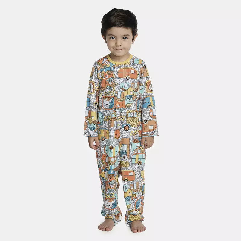 Macacão Masculino Baby Manga Longa Moletinho