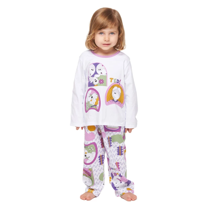 Pijama manga longa e calça