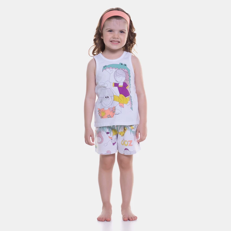 Pijama regata e short