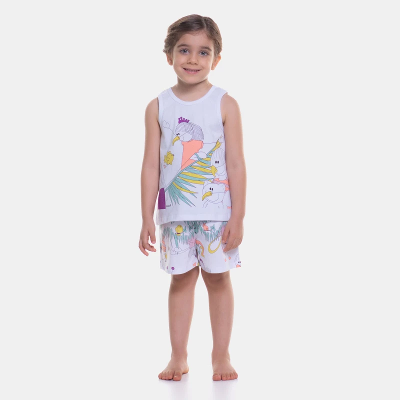 Pijama regata e short