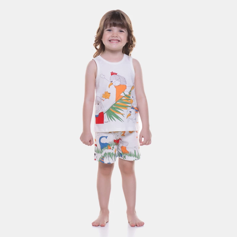 Pijama regata e short