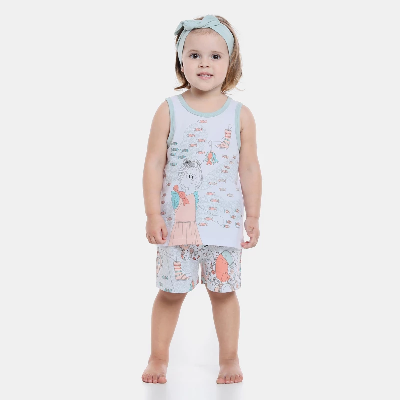Pijama regata e short      