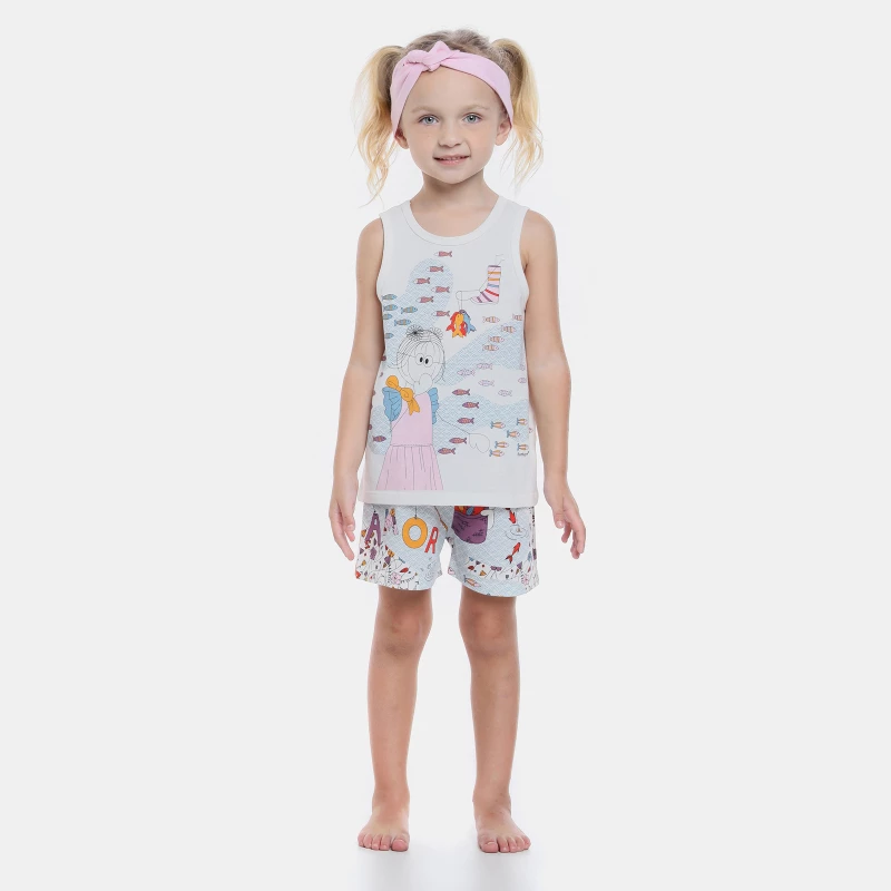 Pijama regata e short