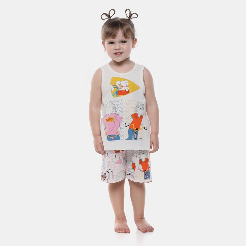 Pijama Regata e Short 