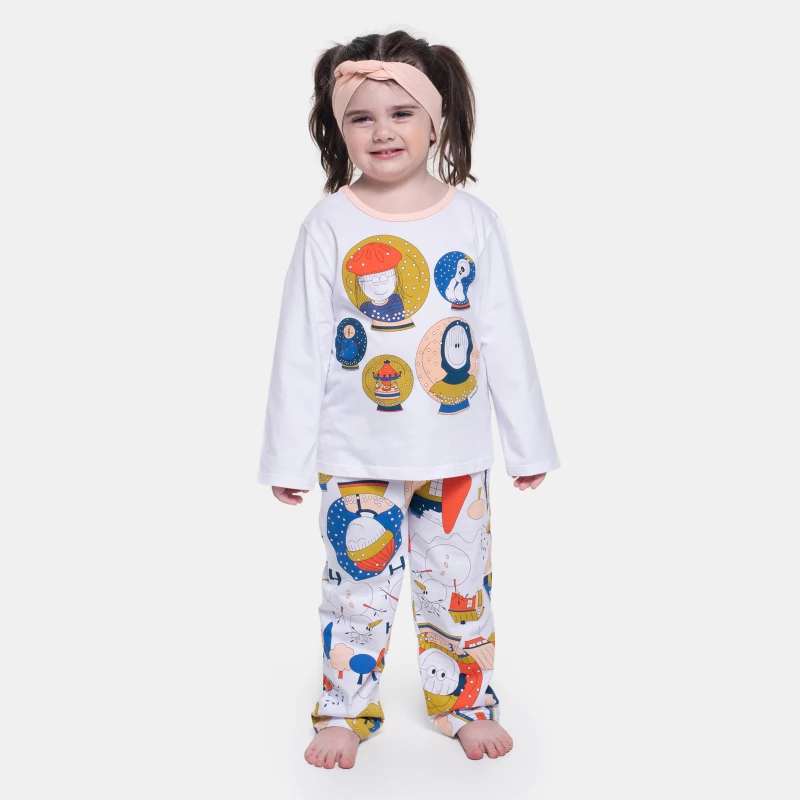 Pijama Manga Longa e Calça