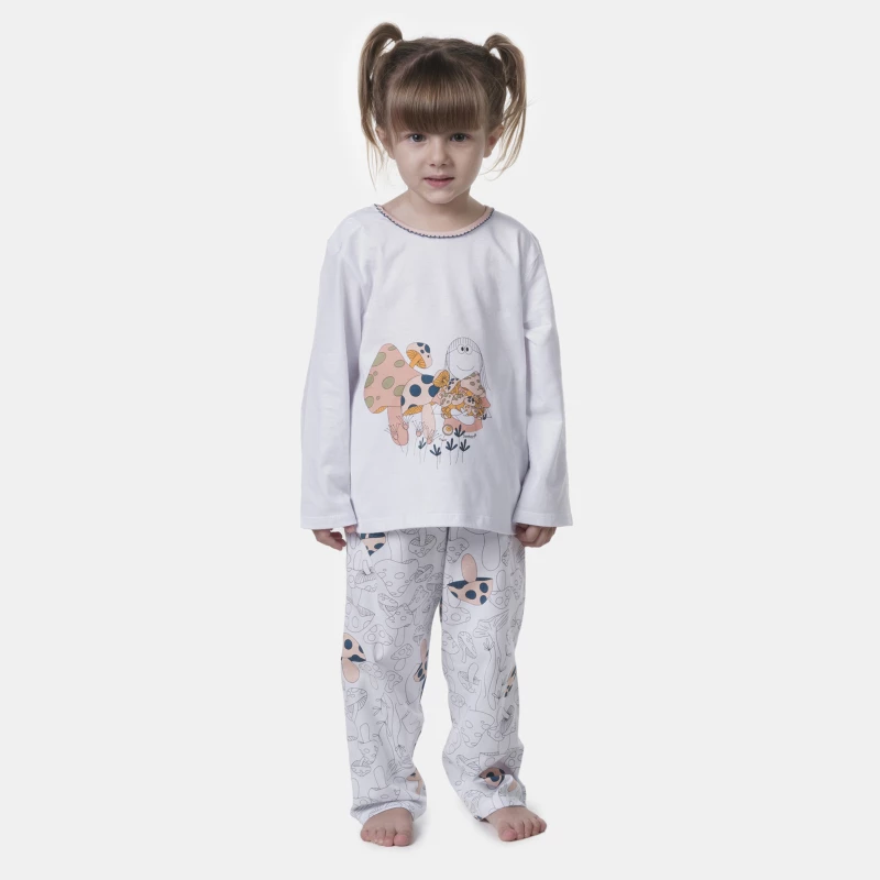 Pijama manga longa e calça   