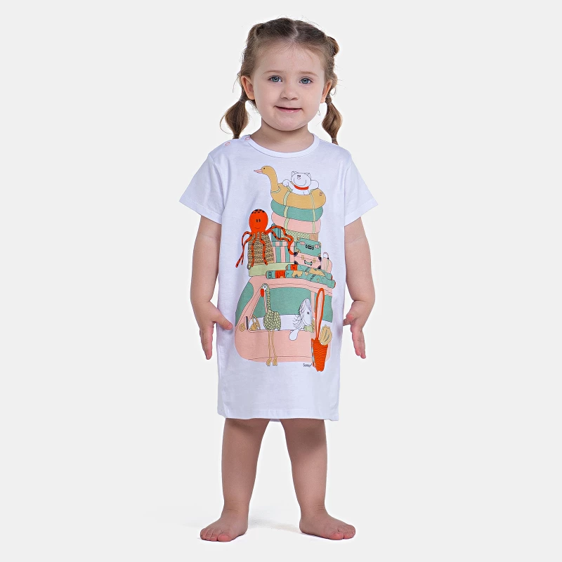Camisão Manga Curta