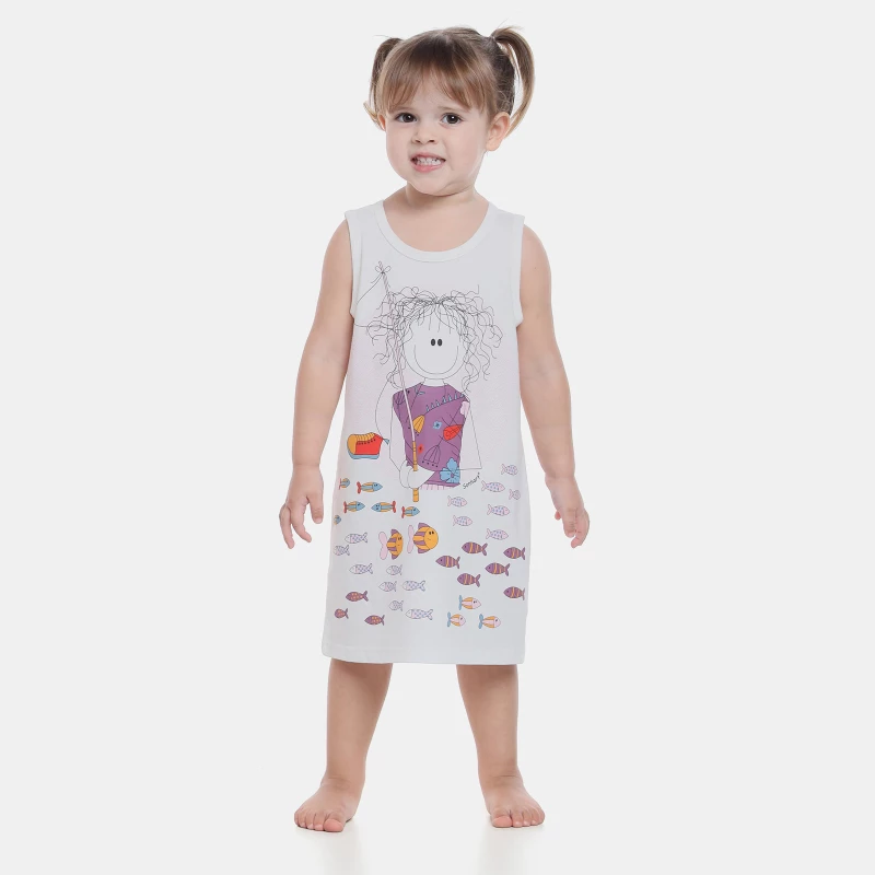 Sonhart Loja Sonhart | Camisola Infantil Menina regata Média