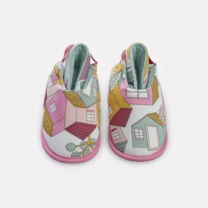 Pantufa Feminina Baby Fechada Com Elástico